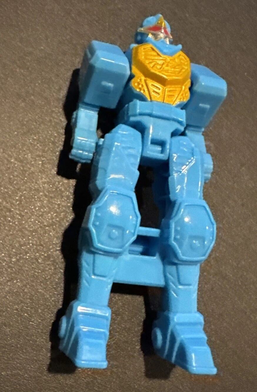 Power Rangers Ninja Riders Bull Rider Robo Rider Blue Action Figure Vintage